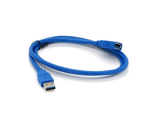 Дата кабель USB 3.0 AM/AF 1.0m blue Voltronic (YT-3.0AM\AF-1.0BL), изображение 2 Дата кабель USB 3.0 AM/AF 1.0m blue Voltronic (YT-3.0AM\AF-1.0BL), изображение 2