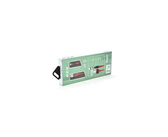 Дата кабель USB 2.0 AM to Micro 5P 1.0m magnetic 3.1A red PZX (V133-R-MC)