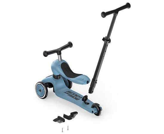 Самокат Scoot&Ride Highwaykick-1 Push and Go сіро-синій (SR-240527-STEEL), изображение 10 Самокат Scoot&Ride Highwaykick-1 Push and Go сіро-синій (SR-240527-STEEL), изображение 10