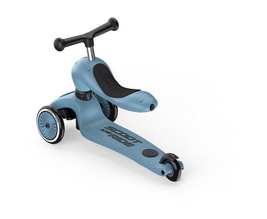 Самокат Scoot&Ride Highwaykick-1 Push and Go сіро-синій (SR-240527-STEEL), изображение 11 Самокат Scoot&Ride Highwaykick-1 Push and Go сіро-синій (SR-240527-STEEL), изображение 11