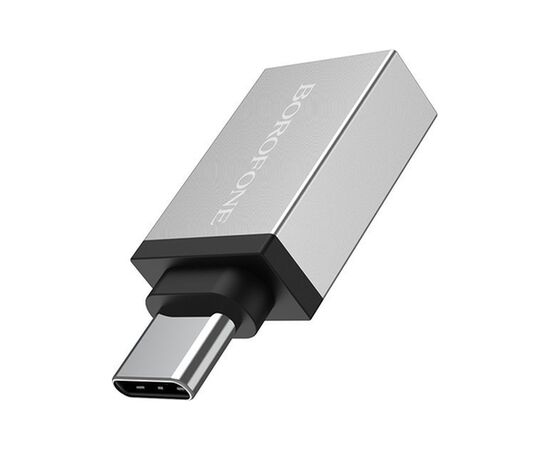 Переходник OTG USB 3.0 AF to USB-C BOROFONE (6957531090328), изображение 4 Переходник OTG USB 3.0 AF to USB-C BOROFONE (6957531090328), изображение 4