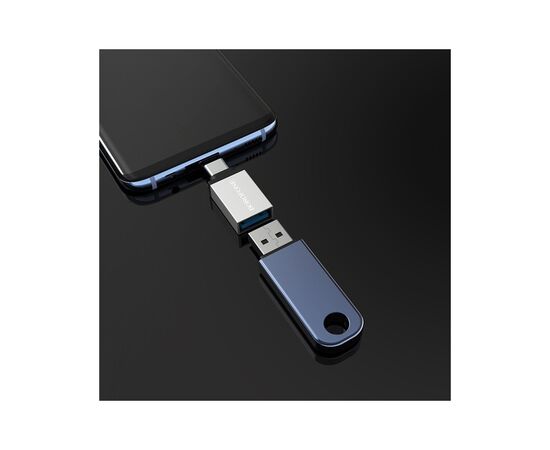 Переходник OTG USB 3.0 AF to USB-C BOROFONE (6957531090328), изображение 5 Переходник OTG USB 3.0 AF to USB-C BOROFONE (6957531090328), изображение 5