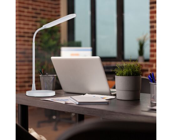 Настільна лампа Eurolamp LED 10W 350lm 4000K 1800mAh (LED-TLB-10W(white)), зображення 4 Настільна лампа Eurolamp LED 10W 350lm 4000K 1800mAh (LED-TLB-10W(white)), зображення 4