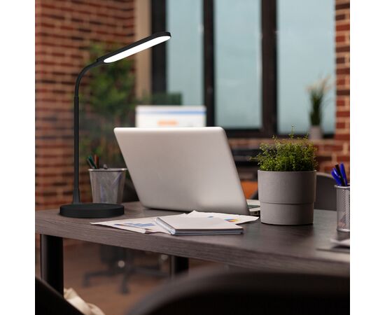 Настільна лампа Eurolamp LED 10W 350lm 4000K 1800mAh (LED-TLB-10W(black)), зображення 4