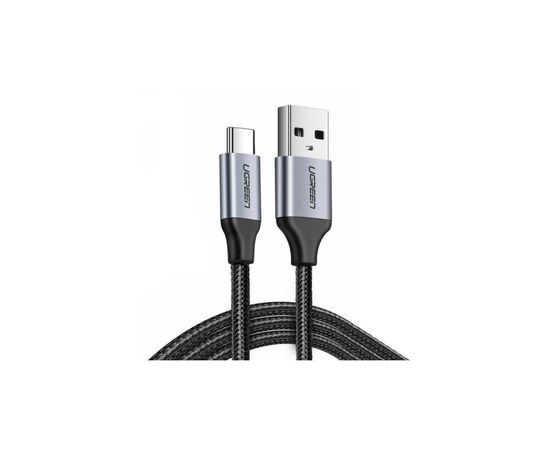 Дата кабель USB 2.0 AM to USB-C 3.0m Ugreen (UGR-60408), изображение 2 Дата кабель USB 2.0 AM to USB-C 3.0m Ugreen (UGR-60408), изображение 2