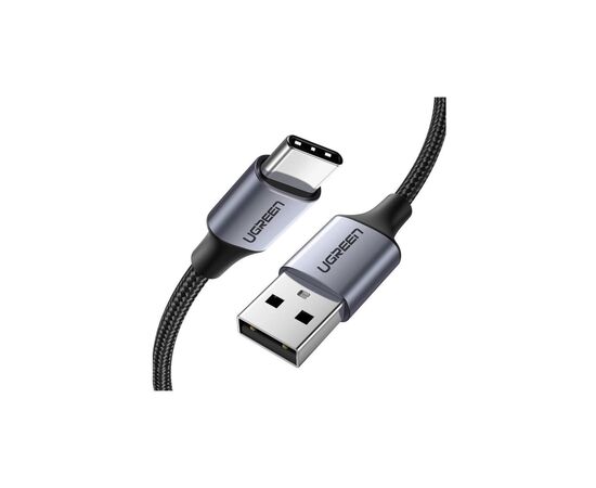 Дата кабель USB 2.0 AM to USB-C 3.0m Ugreen (UGR-60408), изображение 3 Дата кабель USB 2.0 AM to USB-C 3.0m Ugreen (UGR-60408), изображение 3