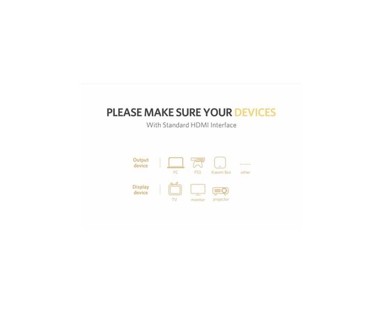 Кабель мультимедийный HDMI M to HDMI M 1.5m Ugreen (UGR-50819), изображение 6 Кабель мультимедийный HDMI M to HDMI M 1.5m Ugreen (UGR-50819), изображение 6