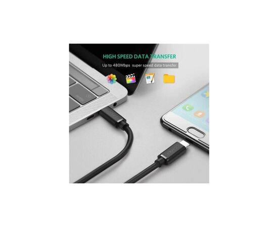Дата кабель USB-C to USB-C 2.0m Ugreen (UGR-10306), изображение 7 Дата кабель USB-C to USB-C 2.0m Ugreen (UGR-10306), изображение 7