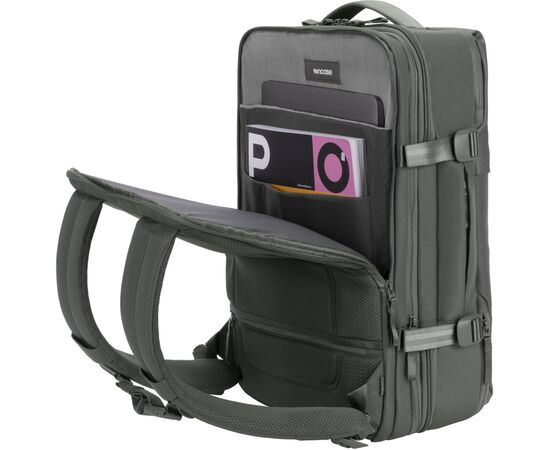 Рюкзак для ноутбука Incase 16" A.R.C. Travel Pack smoked ivy (INCO100682-SIV), изображение 6 Рюкзак для ноутбука Incase 16" A.R.C. Travel Pack smoked ivy (INCO100682-SIV), изображение 6