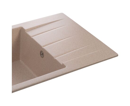 Мойка кухонная GRANADO NAVIA avena з сифоном (775*495mm.) (gr3802), изображение 4