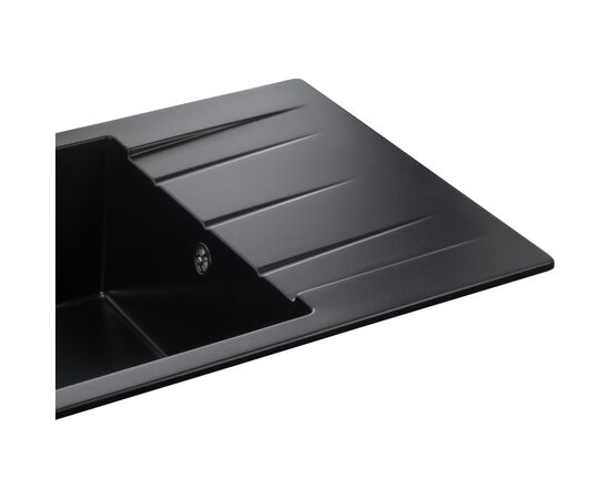Мойка кухонная GRANADO NAVIA black shine з сифоном (775*495mm.) (gr3801), изображение 4 Мойка кухонная GRANADO NAVIA black shine з сифоном (775*495mm.) (gr3801), изображение 4