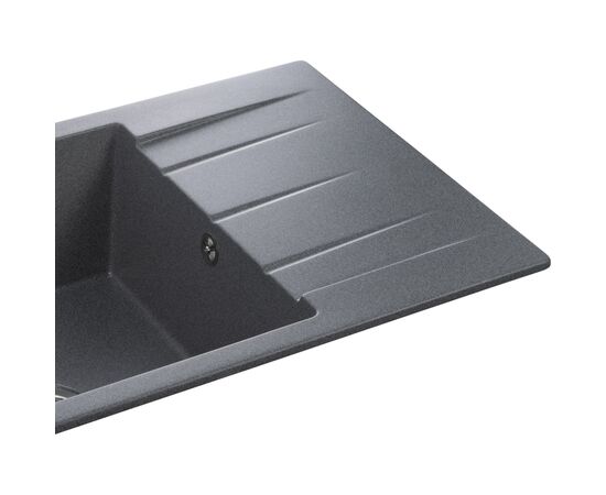 Мойка кухонная GRANADO NAVIA grafito з сифоном (775*495mm.) (gr3809), изображение 4 Мойка кухонная GRANADO NAVIA grafito з сифоном (775*495mm.) (gr3809), изображение 4