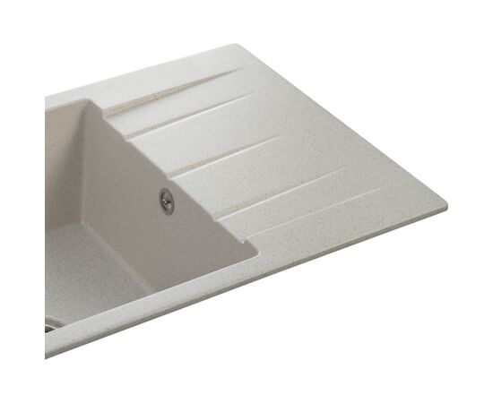 Мойка кухонная GRANADO NAVIA gris з сифоном (775*495mm.) (gr3808), изображение 4 Мойка кухонная GRANADO NAVIA gris з сифоном (775*495mm.) (gr3808), изображение 4