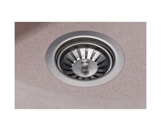 Мийка кухонна GRANADO RONDA avena з сифоном (470*490mm.) (gr2202), зображення 3 Мийка кухонна GRANADO RONDA avena з сифоном (470*490mm.) (gr2202), зображення 3
