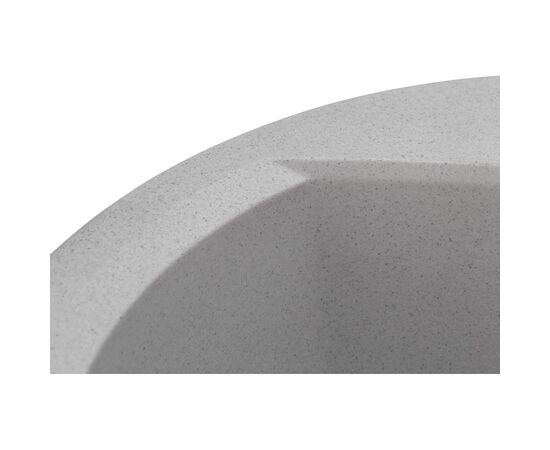 Мойка кухонная GRANADO RONDA gris з сифоном (470*490mm.) (gr2208), изображение 4 Мойка кухонная GRANADO RONDA gris з сифоном (470*490mm.) (gr2208), изображение 4
