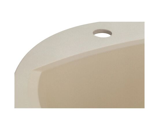 Мойка кухонная GRANADO RONDA ivory з сифоном (470*490mm.) (gr2204), изображение 6 Мойка кухонная GRANADO RONDA ivory з сифоном (470*490mm.) (gr2204), изображение 6