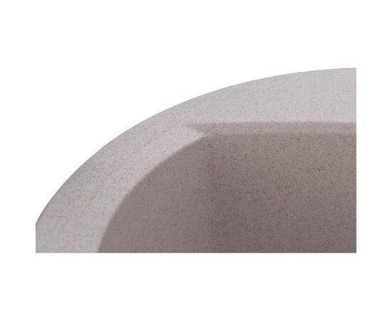 Мойка кухонная GRANADO RONDA terra з сифоном (470*490mm.) (gr2203), изображение 5