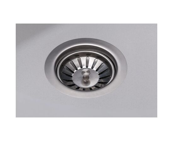 Мойка кухонная GRANADO RONDA white з сифоном (470*490mm.) (gr2205), изображение 3 Мойка кухонная GRANADO RONDA white з сифоном (470*490mm.) (gr2205), изображение 3