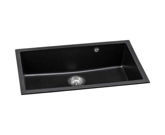 Мойка кухонная GRANADO Under top XL black shine (gr3701), изображение 2 Мойка кухонная GRANADO Under top XL black shine (gr3701), изображение 2