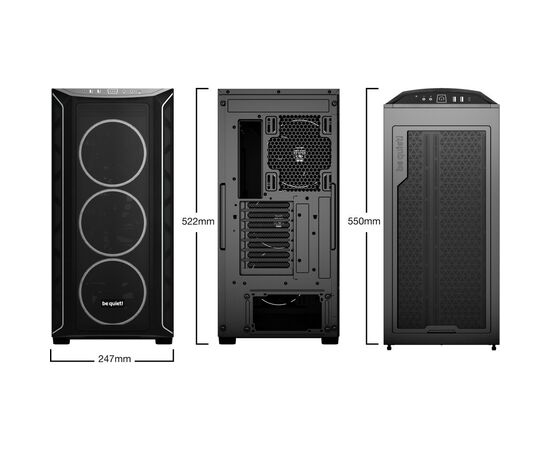 Корпус Be quiet! SHADOW BASE 800 FX Black (BGW63), изображение 11 Корпус Be quiet! SHADOW BASE 800 FX Black (BGW63), изображение 11