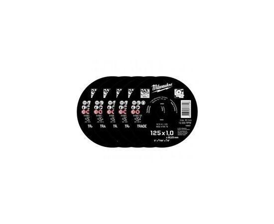 Круг отрезной Milwaukee по металлу SCS 41/125x1, 125мм (4932479578), изображение 2