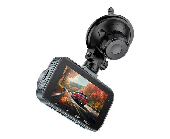 Видеорегистратор HOCO DV5 Driving recorder with 3-inch display (6942007619738), изображение 5 Видеорегистратор HOCO DV5 Driving recorder with 3-inch display (6942007619738), изображение 5