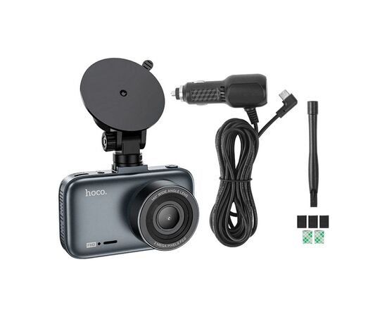 Видеорегистратор HOCO DV5 Driving recorder with 3-inch display (6942007619738), изображение 6 Видеорегистратор HOCO DV5 Driving recorder with 3-inch display (6942007619738), изображение 6
