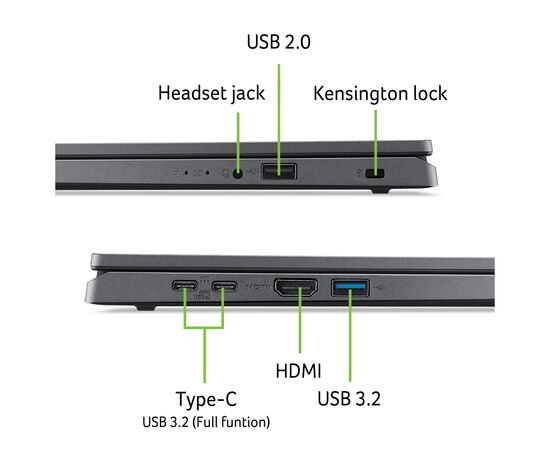 Ноутбук Acer Extensa 15 EX215-24-R9N0 (NX.EJ5EU.00H), изображение 10 Ноутбук Acer Extensa 15 EX215-24-R9N0 (NX.EJ5EU.00H), изображение 10