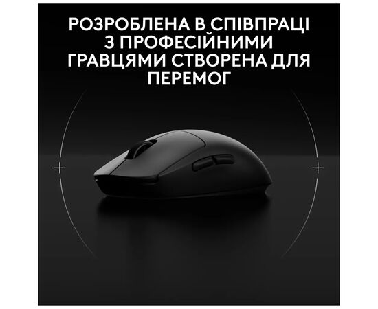 Мышка Logitech G Pro 2 Lightspeed Wireless Black (910-007295), изображение 7 Мышка Logitech G Pro 2 Lightspeed Wireless Black (910-007295), изображение 7