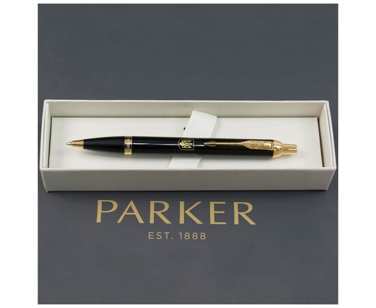 Ручка кулькова Parker IM Black GT BP Герб України (22032_T005y), зображення 4 Ручка кулькова Parker IM Black GT BP Герб України (22032_T005y), зображення 4