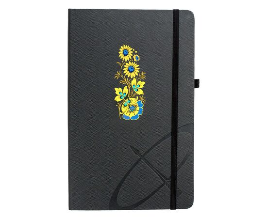 Ручка шариковая Parker IM 17 UKRAINE Black GT BP Цветы + блокнот Parker + подар.упак. GIFT24 (22032b24_T1050u), изображение 7 Ручка шариковая Parker IM 17 UKRAINE Black GT BP Цветы + блокнот Parker + подар.упак. GIFT24 (22032b24_T1050u), изображение 7