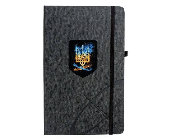 Ручка шариковая Parker IM 17 UKRAINE Black GT BP Горящий Трезубец + блокнот Parker + подар.упаковка GIFT24 (22032b24_T1170u), изображение 7 Ручка шариковая Parker IM 17 UKRAINE Black GT BP Горящий Трезубец + блокнот Parker + подар.упаковка GIFT24 (22032b24_T1170u), изображение 7