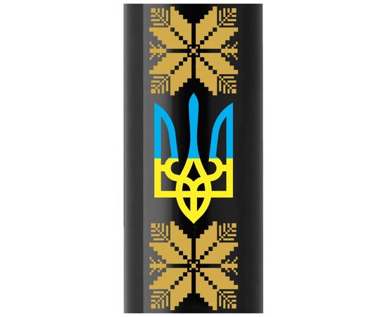 Ручка шариковая Parker IM 17 UKRAINE Black GT BP Трезубец с желтым орнаментом (22032_T1366u), изображение 2 Ручка шариковая Parker IM 17 UKRAINE Black GT BP Трезубец с желтым орнаментом (22032_T1366u), изображение 2