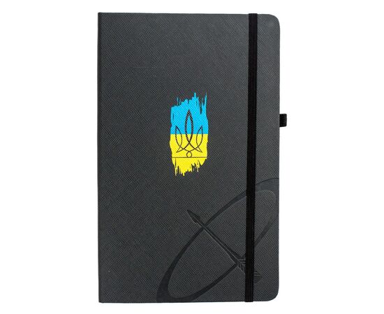 Ручка шариковая Parker IM 17 UKRAINE Black GT BP Трезубец фигурный на фоне флага + блокнот+подар.упаковка GIFT24 (22032b24_T1026u), изображение 5 Ручка шариковая Parker IM 17 UKRAINE Black GT BP Трезубец фигурный на фоне флага + блокнот+подар.упаковка GIFT24 (22032b24_T1026u), изображение 5