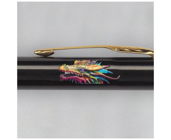 Ручка кулькова Parker IM 17 ZODIAC Black GT BP Яскравий Дракон (22032_Z3330u), зображення 4 Ручка кулькова Parker IM 17 ZODIAC Black GT BP Яскравий Дракон (22032_Z3330u), зображення 4