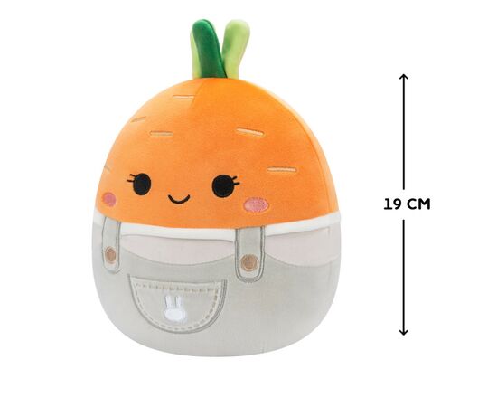 Мягкая игрушка Squishmallows Морковка Каролина 19 см (SQER00945), изображение 2 Мягкая игрушка Squishmallows Морковка Каролина 19 см (SQER00945), изображение 2