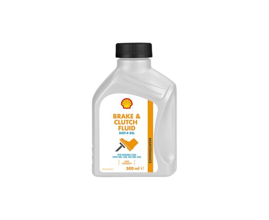 Тормозная жидкость Shell Brake Clutch fluid DOT4 ESL 0.5л (3476)