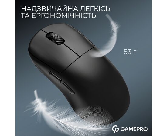 Мышка GamePro Asgard Loki Wireless/USB Black (GM022B), изображение 6 Мышка GamePro Asgard Loki Wireless/USB Black (GM022B), изображение 6