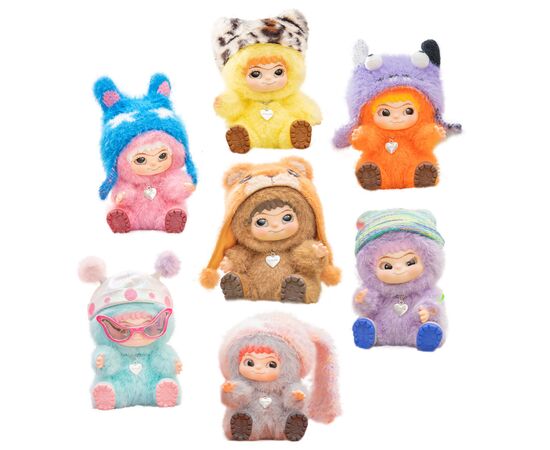 Мягкая игрушка No Brand сюрприз кукла Wakuku (6 non-repeating generation), 15см, Mix color, Затемненный пакет, Box (Wakuku)