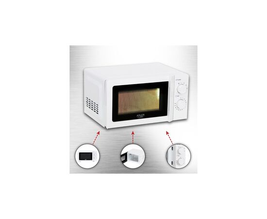 Микроволновая печь Adler AD 6205, изображение 6 Микроволновая печь Adler AD 6205, изображение 6