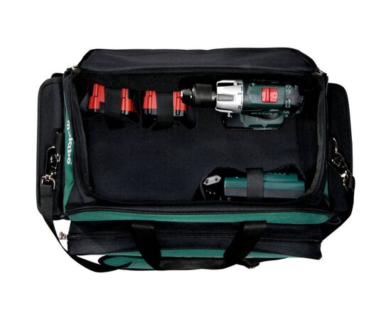 Сумка для инструмента Metabo 460x260x280мм, 6 карманов (657006000), изображение 2 Сумка для инструмента Metabo 460x260x280мм, 6 карманов (657006000), изображение 2