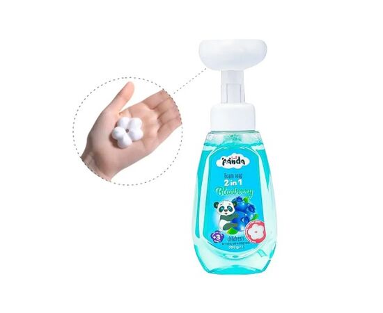 Детское мыло Small Panda Blueberry пінка 300 мл (4820217132884), изображение 2 Детское мыло Small Panda Blueberry пінка 300 мл (4820217132884), изображение 2