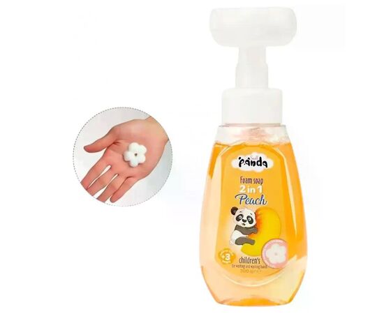 Детское мыло Small Panda Peach пінка 300 мл (4820217132860), изображение 2 Детское мыло Small Panda Peach пінка 300 мл (4820217132860), изображение 2