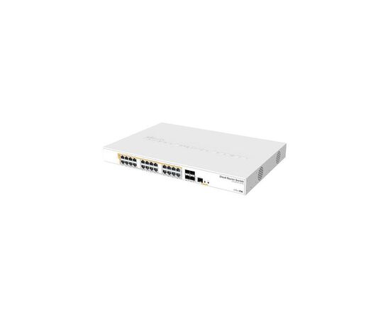 Коммутатор сетевой Mikrotik CRS328-24P-4S+RM, изображение 2 Коммутатор сетевой Mikrotik CRS328-24P-4S+RM, изображение 2