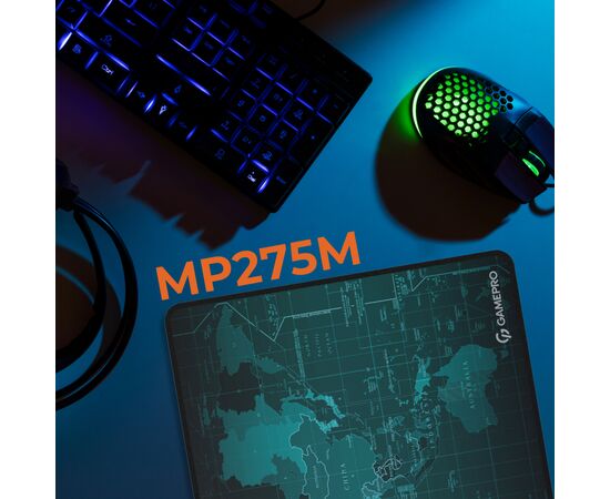 Коврик для мышки GamePro MP275M Black (MP275M), изображение 5 Коврик для мышки GamePro MP275M Black (MP275M), изображение 5