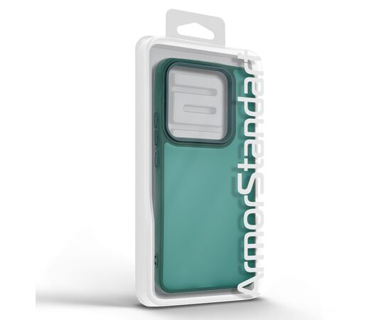 Чехол для мобильного телефона Armorstandart Frame Xiaomi Poco M7 Pro 5G Dark Green (ARM83162), изображение 3