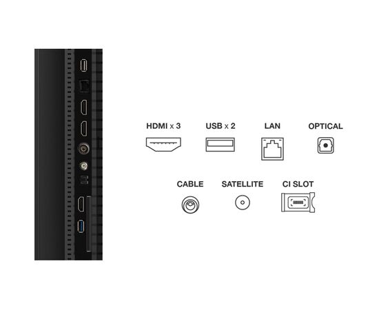 Телевизор TCL 50P7K, изображение 9 Телевизор TCL 50P7K, изображение 9