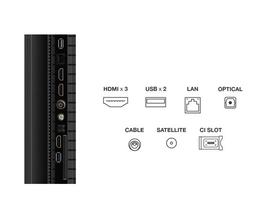 Телевизор TCL 75P7K, изображение 9 Телевизор TCL 75P7K, изображение 9