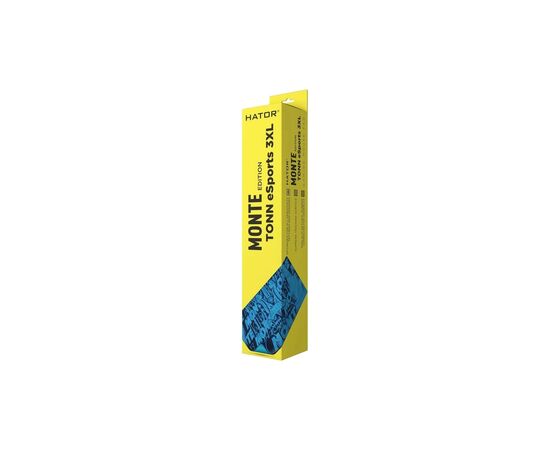 Килимок для мишки Hator Tonn eSport Monte Edition 3XL Speed/Control Multicolored (HTP044), зображення 5 Килимок для мишки Hator Tonn eSport Monte Edition 3XL Speed/Control Multicolored (HTP044), зображення 5