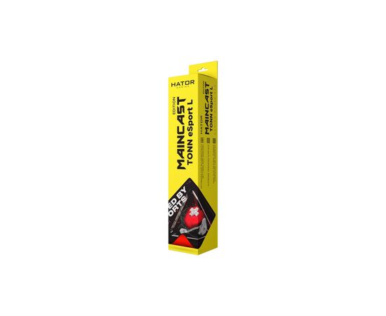 Коврик для мышки Hator Tonn eSport L MAINCAST Edition Speed/Control (HTP-033), изображение 5 Коврик для мышки Hator Tonn eSport L MAINCAST Edition Speed/Control (HTP-033), изображение 5
